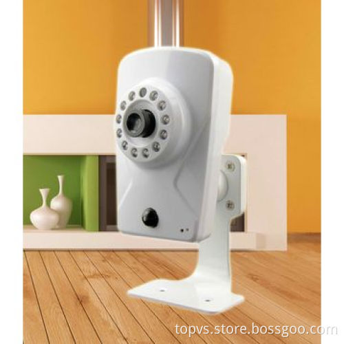 Home-use Pyroelectric Infrared HD Cube Network Camera